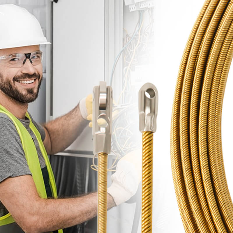Universal wire lead threading device tool – hunud