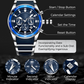 Men's Waterproof Multifunctional Quartz Watch