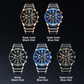 Men's Waterproof Multifunctional Quartz Watch
