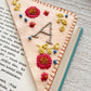 🎁Personalized Embroidered Corner Bookmark⏳