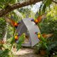 📢📢50%  OFF !! ⏰Hanging Bird Feeder for Garden with Roof🐦