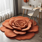 Floral Plush & Diatomaceous Earth Floor Mat