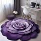 Floral Plush & Diatomaceous Earth Floor Mat