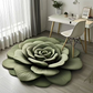 Floral Plush & Diatomaceous Earth Floor Mat