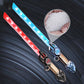 2-in-1 Retractable Double-Head Laser Sword Toy