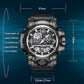 Men's Fashion Multifunctional Waterproof Luminous Watch
