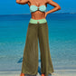 Women's 3-Piece Swimwear Set - Top, Bottom & Beach Pants
