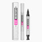 Eyeliner with wing stamp