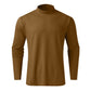 👕 50% OFF NOW! ✨ Men's High Neck Slim Fit T-Shirt - Stretchy & Breathable Fabric, Modern Style for Gym or Casual Wear 🏃‍♂️📦