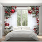 🎅Xmas Sales - 50% OFF🎄Christmas Window Curtains 2-Piece Set for Home Decor