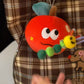 Surprise Plush Apple Keychain Charm