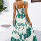 🌺 LIMITED-TIME 50% OFF! 👗 Women's Floral Spaghetti Strap Dress – Smocked Back, A-Line, Lightweight 🌼