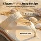 📢📢40% OFF !! ⏰Women's Woven Strap Platform Flip-Flops – Cushioned footbed & durable straps – Lightweight, perfect for beach, pool or casual summer days – comfy and stylish ☀️