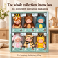 🎁50% OFF NOW! Mini Reborn Baby Dolls Set – Lifelike Realistic Tiny Dolls with Cute Animal Bathrobe Outfits, Perfect Kids Gift Box
