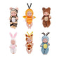 🎁50% OFF NOW! Mini Reborn Baby Dolls Set – Lifelike Realistic Tiny Dolls with Cute Animal Bathrobe Outfits, Perfect Kids Gift Box