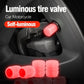 Fluorescent Tire Valve Caps