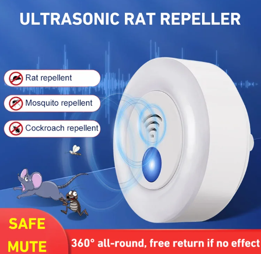 Ultrasonic Insect Repellent Night Light