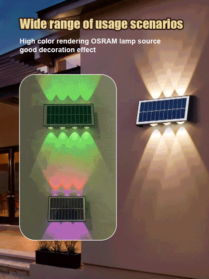 🔥Last Day Promotion 50% OFF🔥 Solar Powered Wall Light🌟