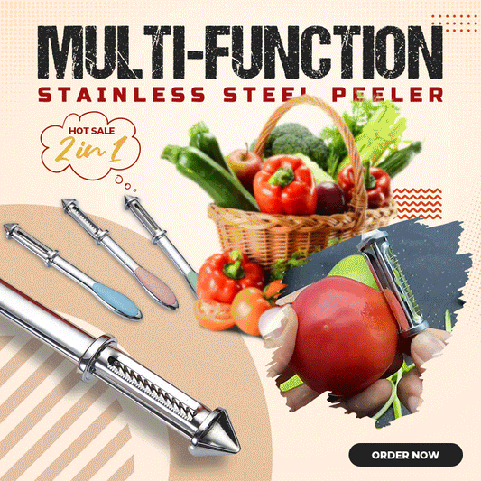 Multi-function Stainless Steel Peeler(Buy one get one free)