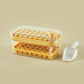 Food Grade Button Type Ice Mold and Ice Storage Box (Comes with an ice shovel)