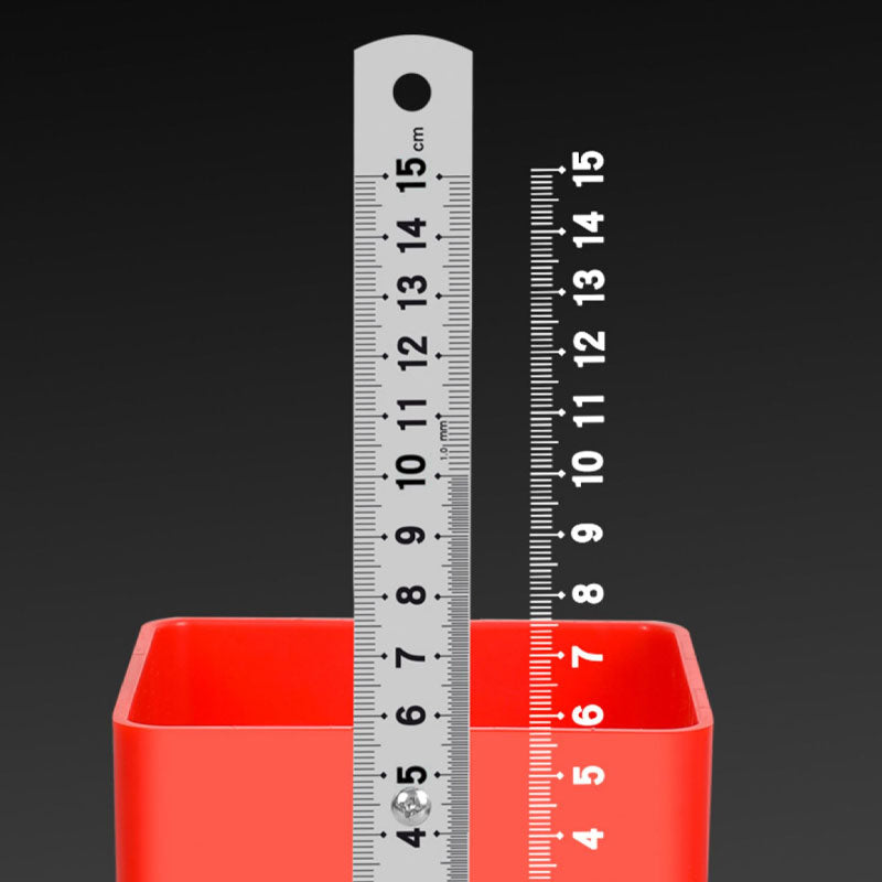 Long Storage Box Ruler Storage Box with Steel Ruler – hunud