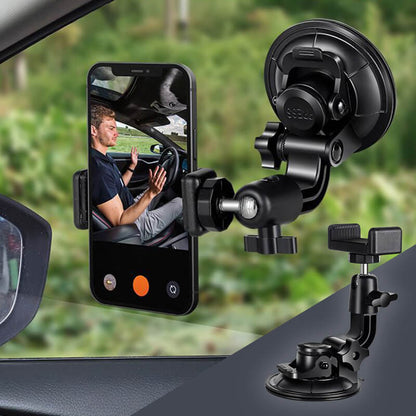 Suction cup phone holder