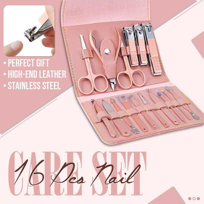 🎊Christmas Pre-sale - 50% Off🎊16 PCS Nail Care Set（Ten colors）